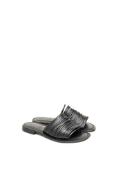 L'Angolo del Cuoio Sara Sandalo Nero